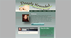 Desktop Screenshot of deeplykneaded.net